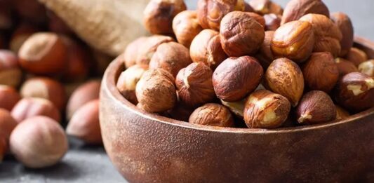 Karadeniz başta olmak üzere ülkemizde geniş bir üretim alanına sahip olan fındık, hem lezzeti hem de yüksek besin değeri ile öne çıkan önemli bir kuruyemiştir. Yüzyıllardır tüketilen fındık, çiğ ya da kavrulmuş formda sofralarda yer alırken aynı zamanda çikolata, tatlı ve çeşitli hamur işlerinde de sıkça kullanılmaktadır. Doğal ve katkısız şekilde tüketildiğinde vücuda birçok açıdan destek sağlayabilir. Konulu bir haber görseli.