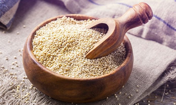 Kinoa, Güney Amerika kökenli, besin değeri yüksek ve glütensiz bir tohum olarak son yıllarda dünya mutfaklarında popülerlik kazanmıştır. Hem lif hem de protein bakımından zengin olan kinoa, sağlıklı beslenme ve diyet listelerinde sıkça tercih edilir. Quinoa olarak da bilinen bu tohum, yüksek besin içeriği ile hem enerji sağlar hem de bağışıklık sistemini destekler. Kinoa, vitamin ve mineral açısından oldukça zengin bir kaynaktır, özellikle B vitaminleri, demir, magnezyum ve çinko içerir. Konulu bir haber görseli.